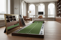 Luxury putting setup in home office