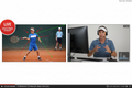 Junior tennis academy live stream with coach